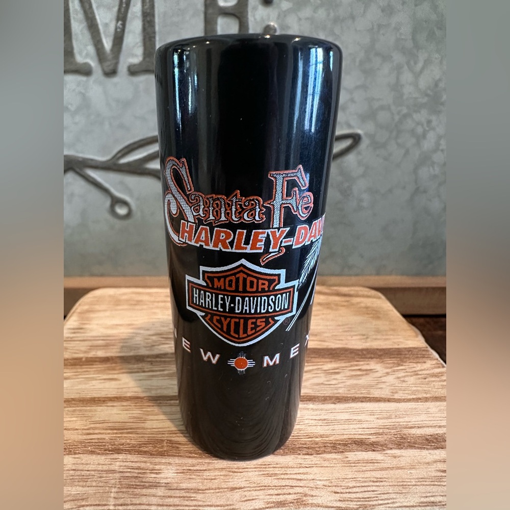 Santa Fe NM Harley-Davidson 2006 Tall Shot Glass Shooter Collectible